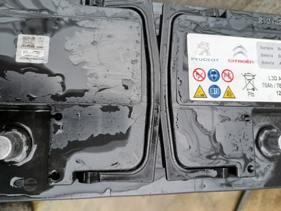 акумулатор  70 ампера  старт стоп система