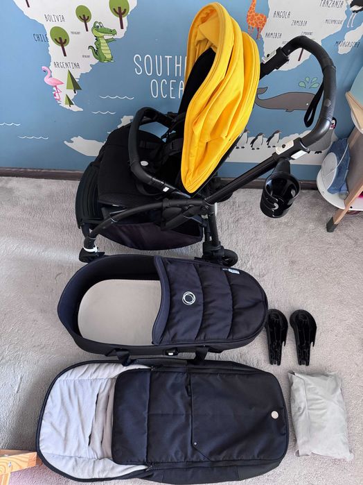 Bugaboo Bee 6 + Кош за новородено Пълен комплект