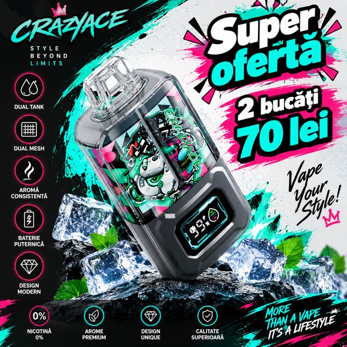 Vape CrazyAce 15000 Puffs