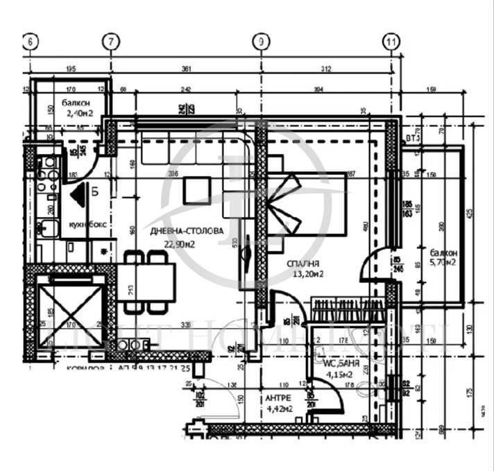 Продава се Двустаен апартамент в Пловдив, Тракия - 75 кв.м за 901 €/кв.м - Снимка #7