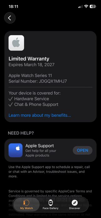 Apple watch 11 42mm GPS