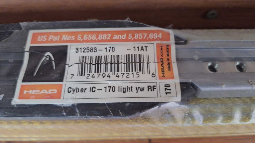 Head cyber i.C 170  light (175-180cm) (sigilat - nou ) 2003 skiuri