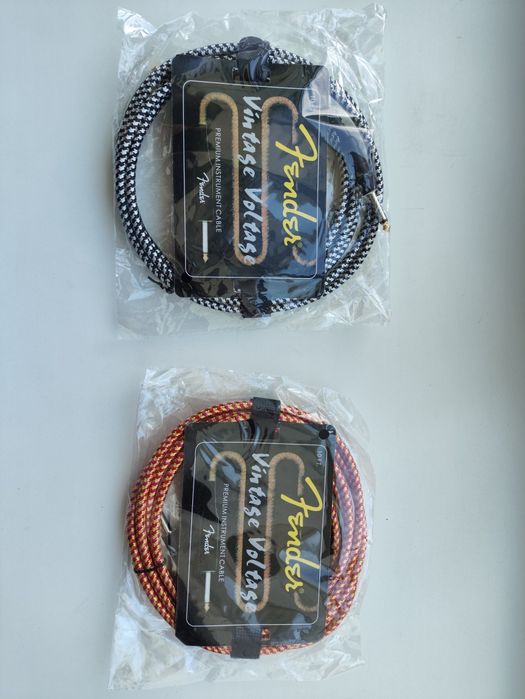 Инструментальный кабель Fender Vintage Voltage 3 м
