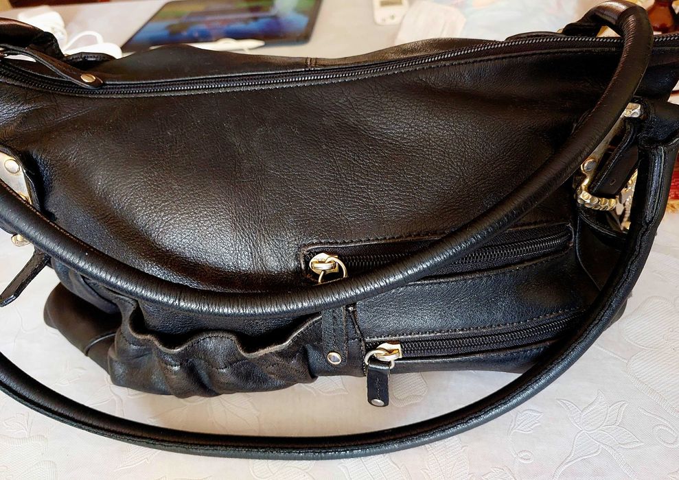 Сумка женская кожаная