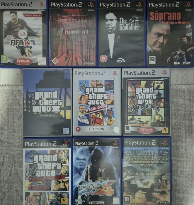 Игри за PS2 конзола