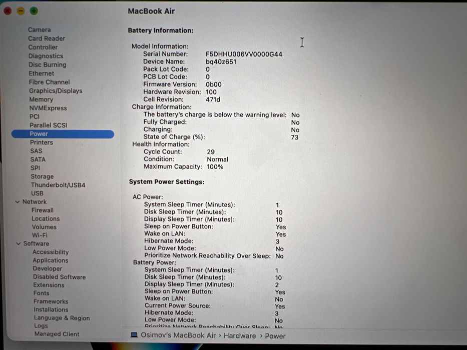 MacBook Air M4 2025. Цвет Midnight. + отдаю бесплатно MagicMouse