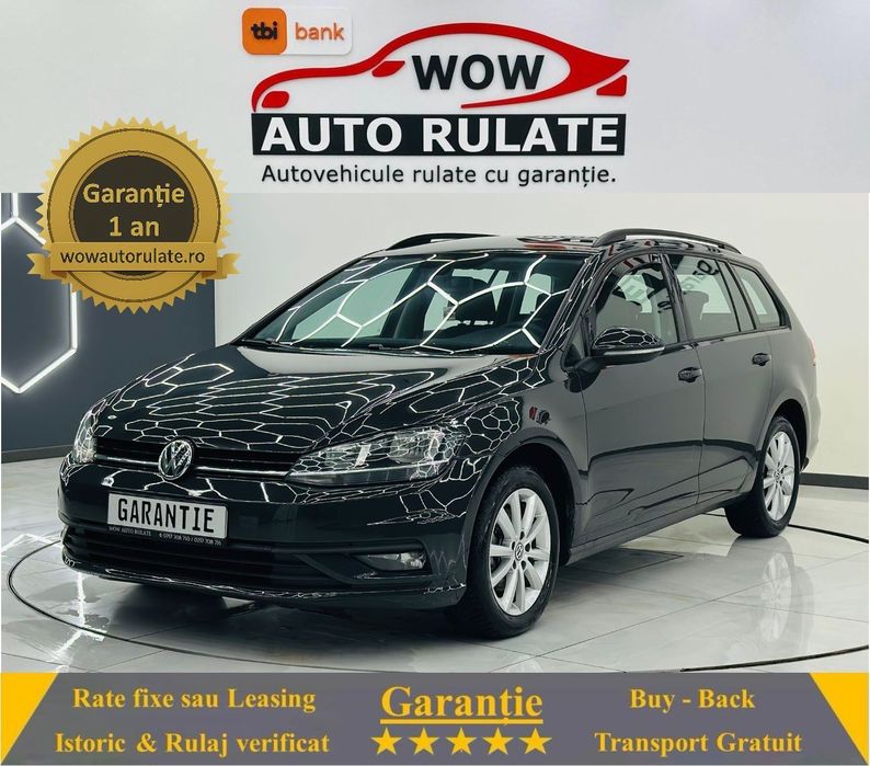 Volkswagen Golf 2017 1.6D E6 Garantie 12 Luni Rate Avans 0 Doar Cu Buletinul
