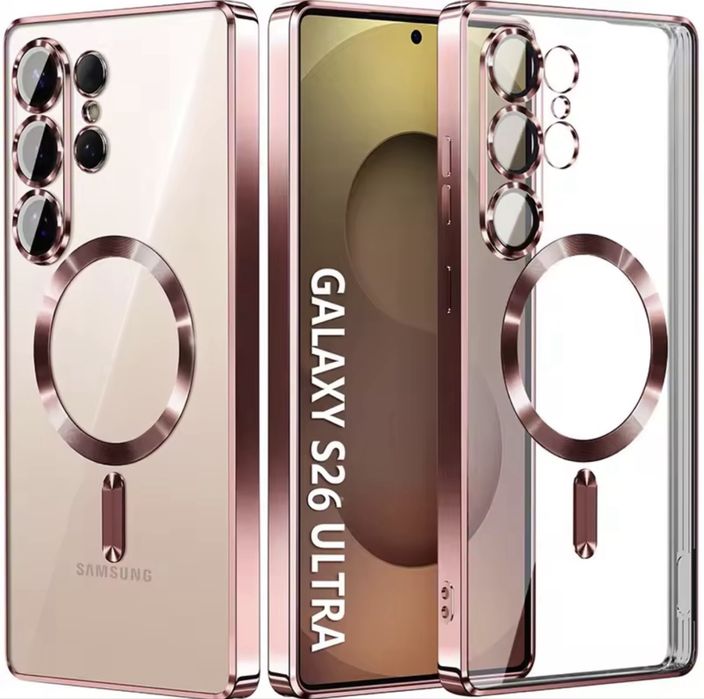 Samsung S26 S26 PLUS S26 ULTRA Husa Tpu Magnetica Lucioasa Protectie Camera