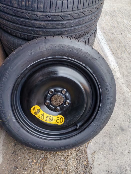 Roata rezerva slim noua pe 16,5*108,HANKOOK,T125 85R16