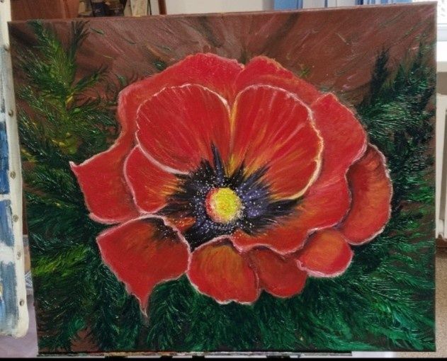 Картина маслом, пейзаж