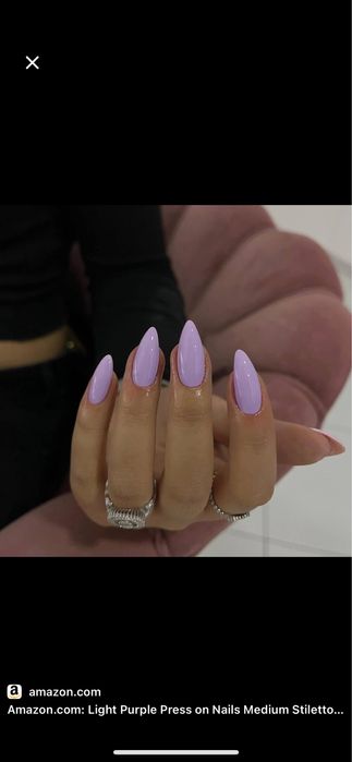 Накладные ногти упаковка разные цвета  100штук