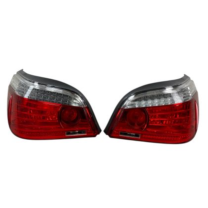Диодни Led стопове за BMW E60 (2003-2007) -  facelift look червени