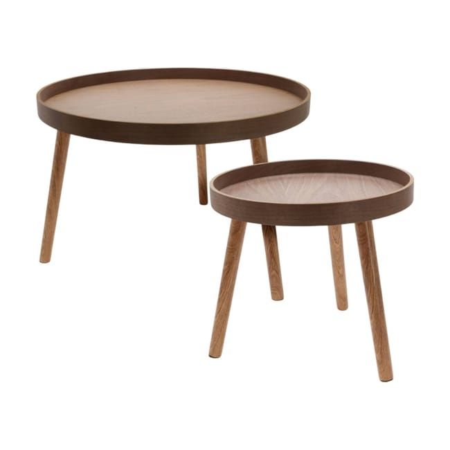 NOU Set 2 mese mdf, maro