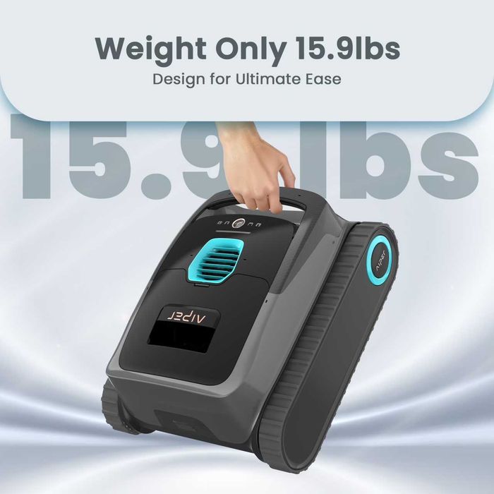 Пылесос для бассейна Aiper Scuba 1600W Cordless Robotic Pool Cleaner!