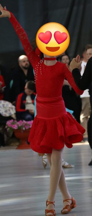 Rochie pentru dans sportiv-3 piese