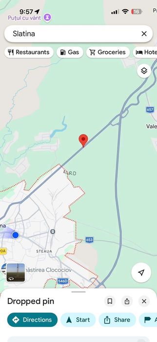 Teren pretabil parc fotovoltaic scos din circuitul agricol Slatina
