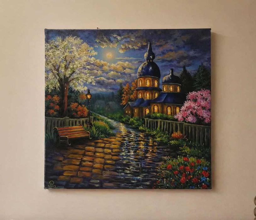 Tablou ulei la rascruce