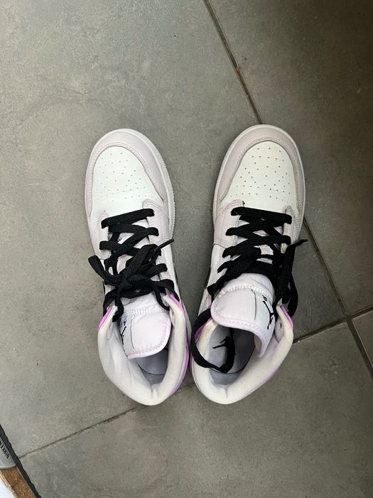 Дамски маратонки Nike Air Jordan 39 размер 24.5 цм стелка бяло лилаво