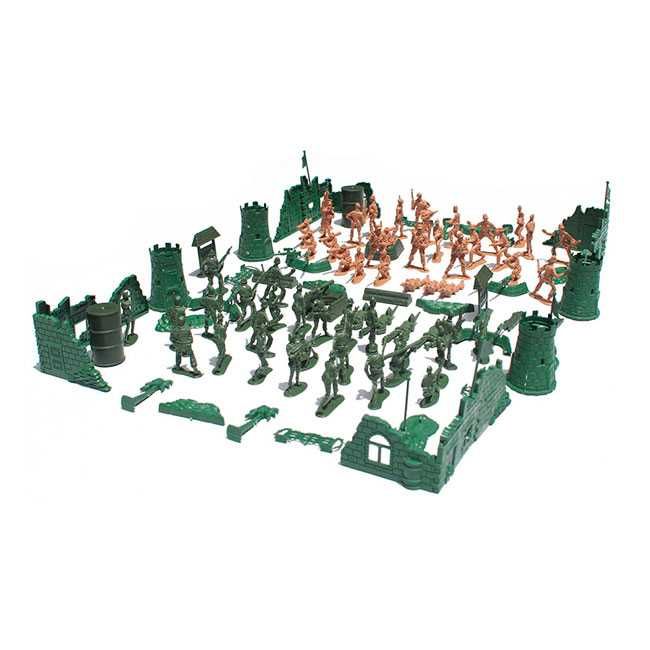 Военный набор солдатики