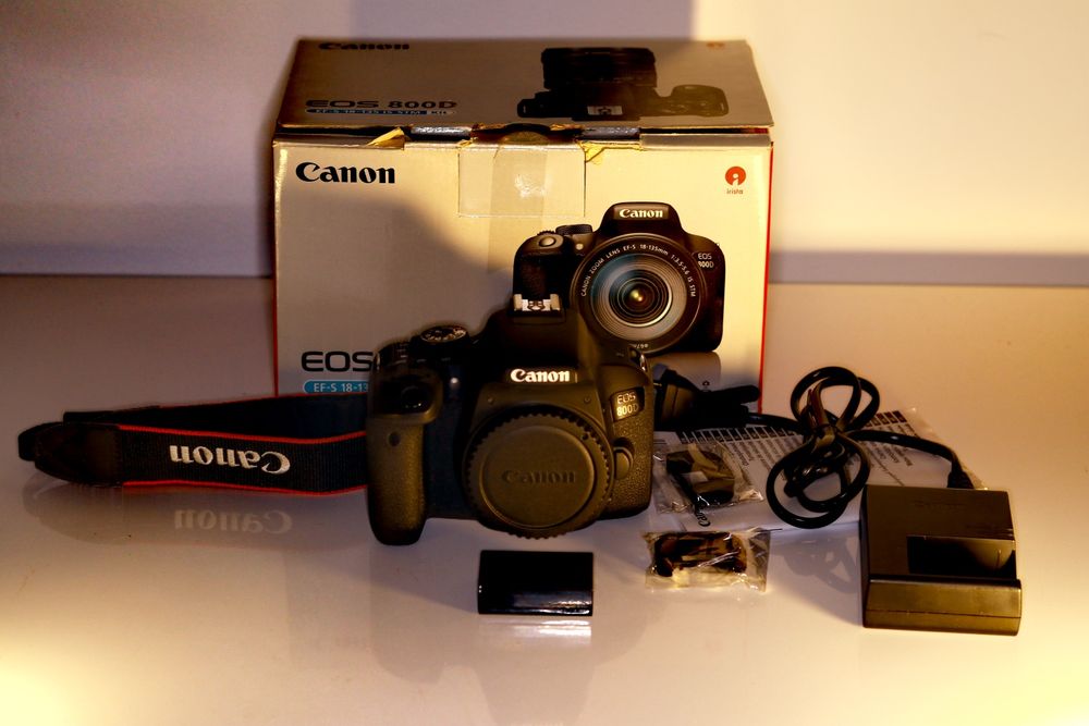 Canon 800d camera dsrl