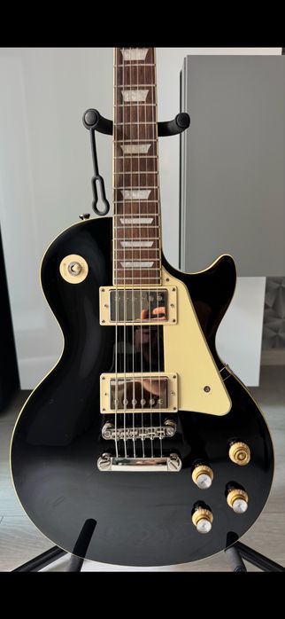 Chitara Ephiphone Les Paul Standard-Black ca nouă recent reconditiona