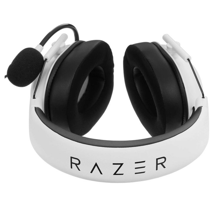 }Гарнитура игровая Razer BlackShark V2 X, 7.1, mini-jack, 1.3м, белый