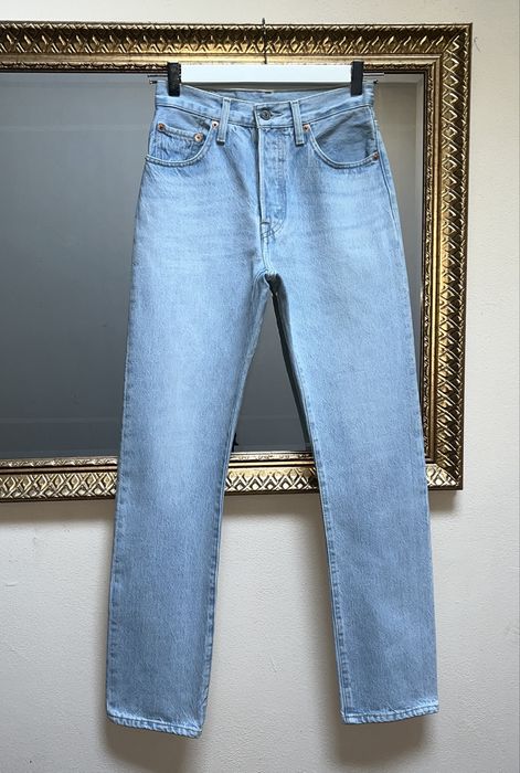 Levi's blugi premium, ediție specială, 100% bumbac, talie înaltă