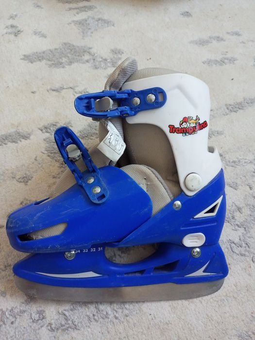 Коньки детский синий
