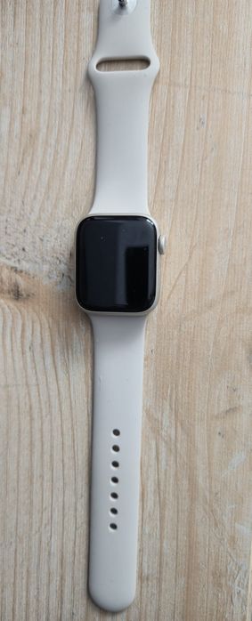 Apple Watch SE 2 (2022), GPS, Carcasa Starlight Aluminium 40mm, Starlight Sport Band