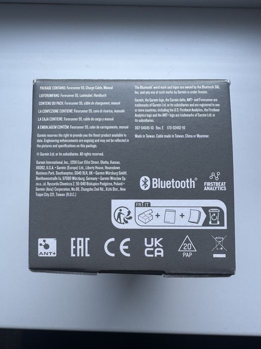 Смарт-часы Garmin Forerunner 55 42 мм серый