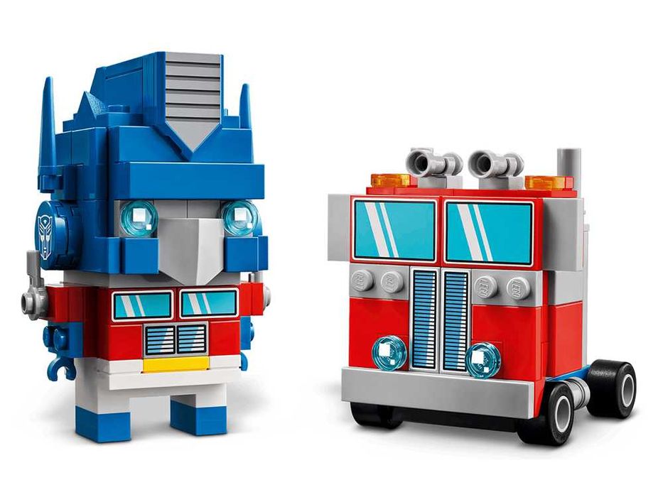 LEGO Трансформеры 40803, 40804 — Оптимус Прайм и Бамблби | BrickHeadz