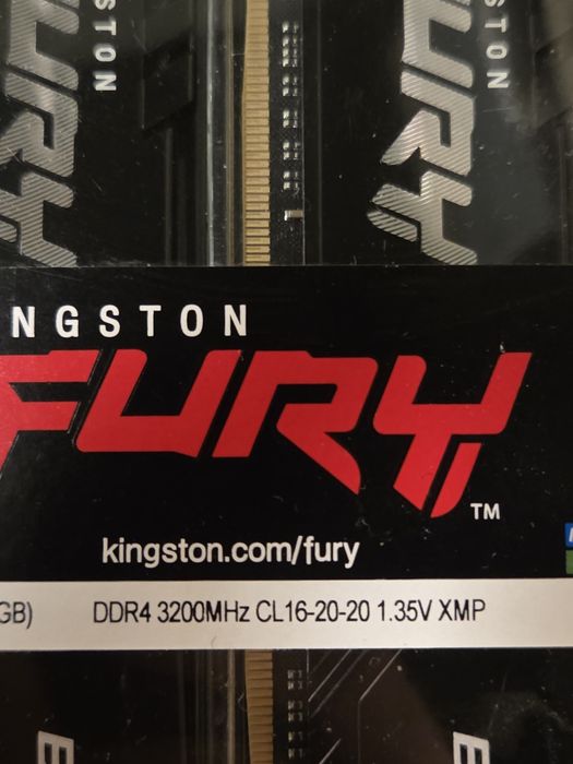 Memorie 2X8GB RAM Kingston, CL16(PC),  XMP!