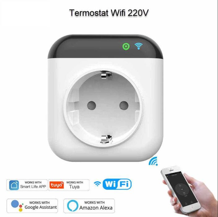 Priza Termostat Electronic wifi Smart Life