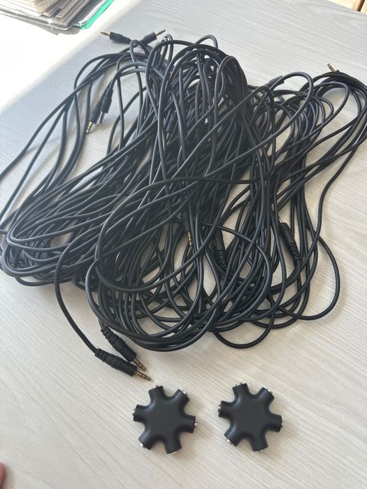 Aux Kabel Аукс 5 metrlik 8 dona