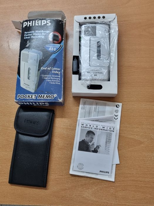 Диктофон Phillips Филипс Professional чисто нов made in Austria