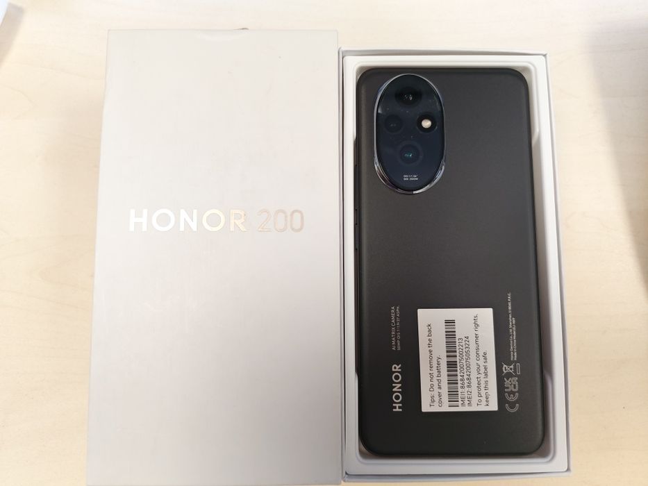 HONOR 200, 12GB RAM, 512GB, 5G, Black