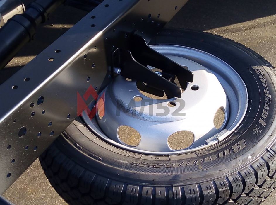 Кронштейн запаски под быстросьем на газель