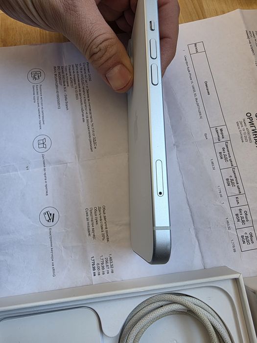 Smartphone Apple iPhone 15, 128GB, 5G, Blue