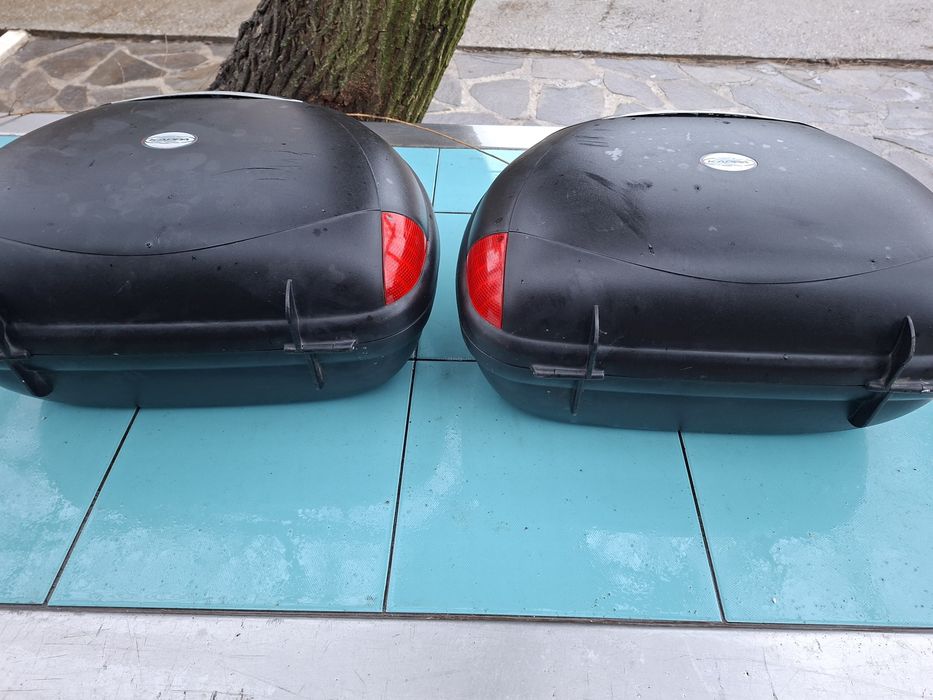 Set sidecase kappa 2 genti laterale moto prindere Monokey