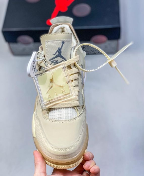 Нови мъжки маратонки Nike Air Jordan 4 SP “SAIL