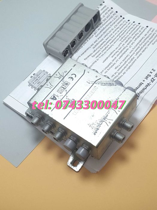 switch multiswitch gratuit cu 3 x 4 cai bnc kathrein germania