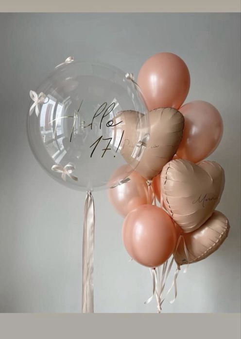 Гелиевые шарики оформление шарами