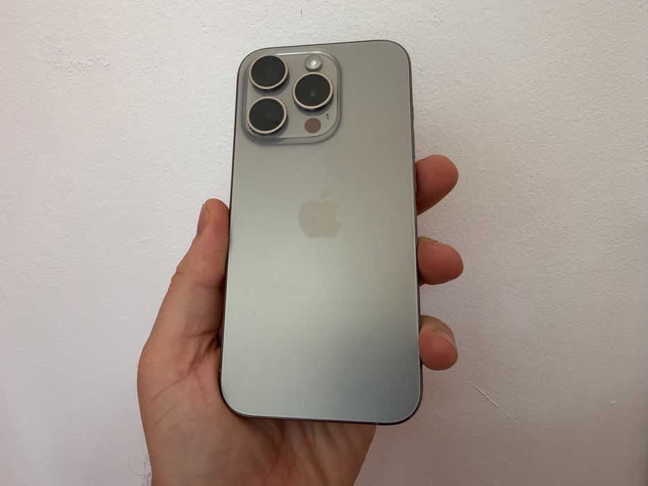 Iphone 15 Pro, 256 gb, Natural Titanium
