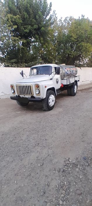 Gaz 53 6 tonnalik nerjavika yonkus 5 ta 60talik metan balon  shinalari