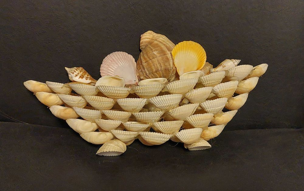 Barca din scoici Decor