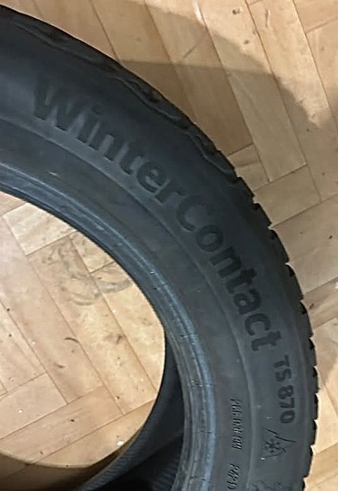 Set 2 anvelope de iarnă, Continental 205/55 R16.