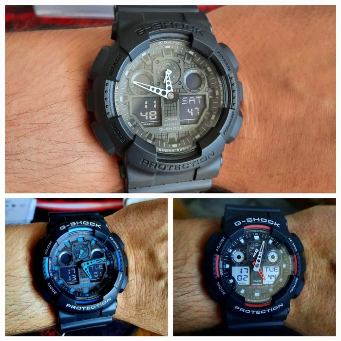 Casio G Shock GA 100 Originale