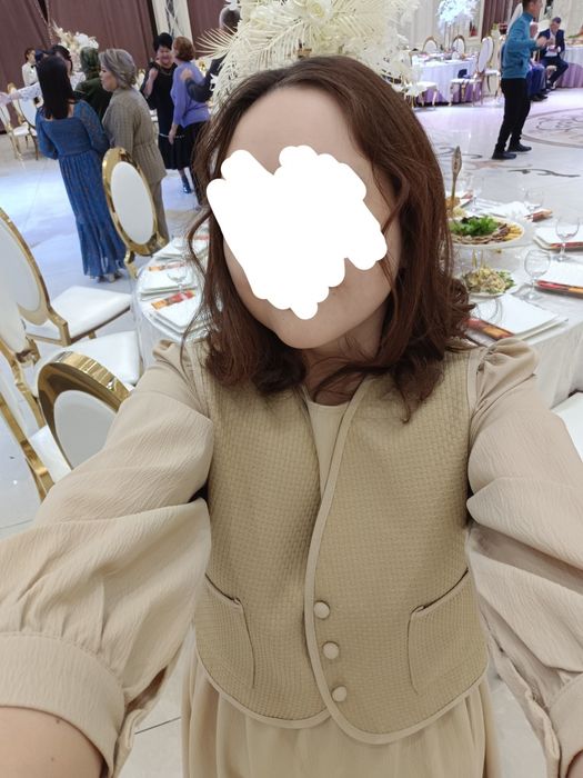 Платье+ жакет 6000тг размер М