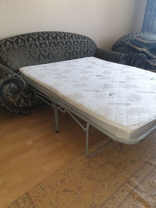 Диван-кровать раскладной +2 кресло