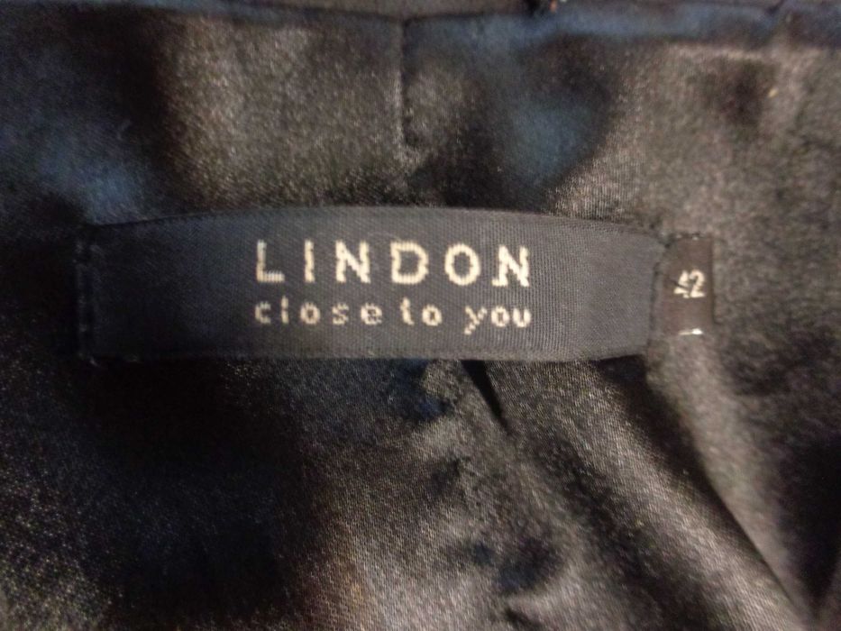 Geaca din piele intoarsa Lindon marimea 42